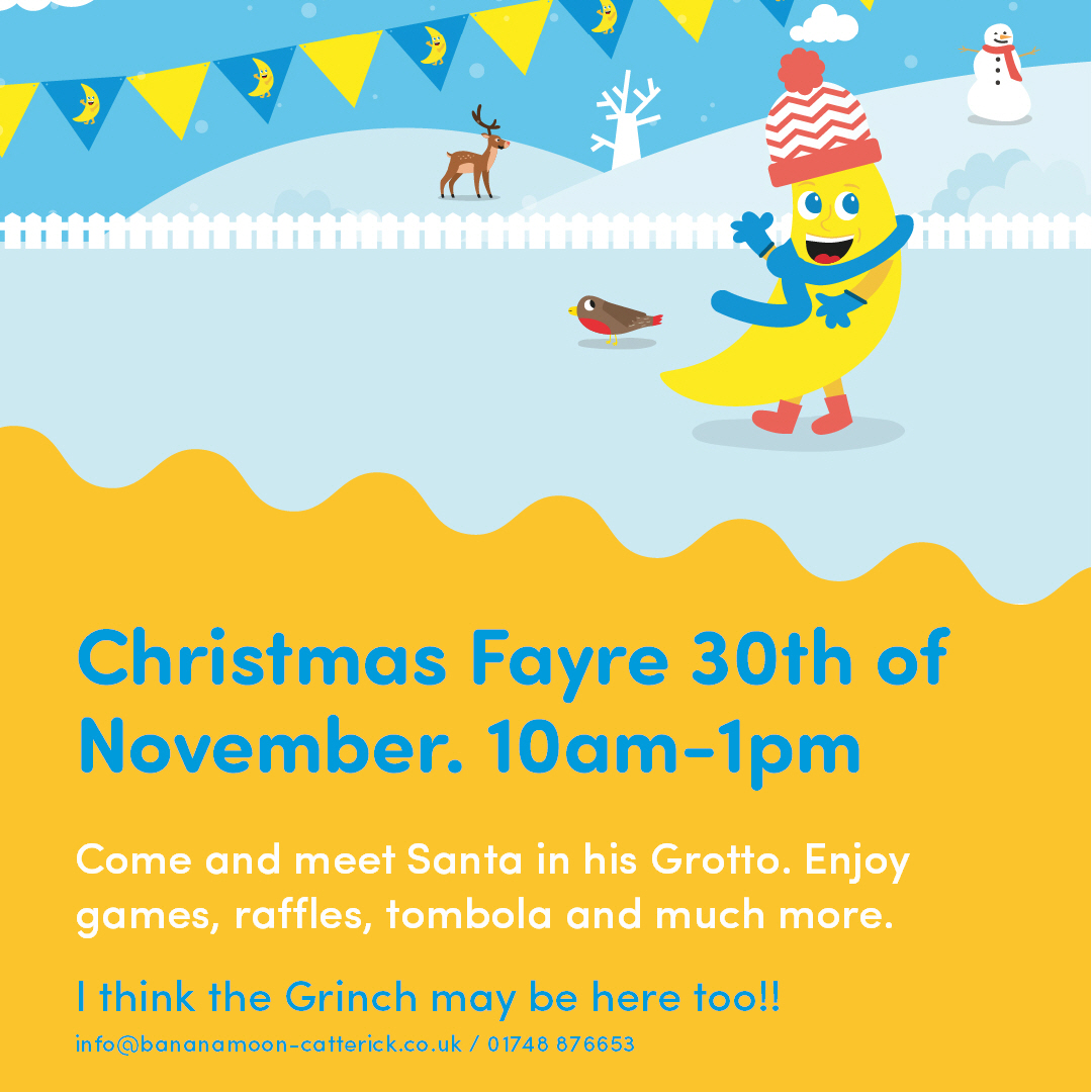 Our Christmas Fayre Saturday 30th November 2024